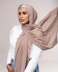 Großhandel innere tops muslimischen tragen frauen-MOTIVE FORCE Weiche Stretch-Innen-Ninja-Kleidung unter der Schal mütze muslimisches Unter schal Jersey Modal Baumwolle Frauen Sport Hijab