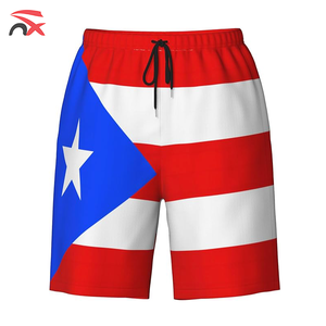 Shorts Deportivos Personalizados al por Mayor con Logotipo, Shorts con Bandera de República Dominicana, <span class=keywords><strong>Jamaica</strong></span> y México para Suministros Promocionales - Product Image 5