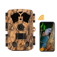 Caméra de surveillance de la faune BSTCAM IP65 4K étanche avec connexion Wi-Fi et contrôle par application, détection de mouvement