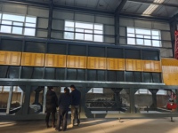 Horno Rotatorio Industrial de Activación Continua Física para Procesamiento de Agua con Carbón Activado, Ambiente Protector y Motor PLC