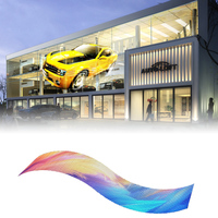 Écran holographique transparent LED P3.91, flexible, ultra fin, technologie brevetée de pointe pour des affichages dynamiques