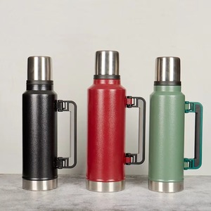 Venta al por Mayor de Termos de Acero Inoxidable para Exteriores, Botellas de Agua Aisladas para Viaje, Doble Pared, Herméticas, Mantienen la Temperatura de 6 a 12 Horas - Product Image 6