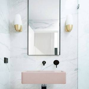 Lavabo de Pared de Cemento y Hormigón MEIYANI Nood para Baño - Product Image 2
