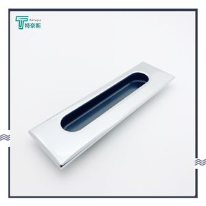 Tirador Empotrado para Mueble Telays LS523, de Aleación de Zinc, Cromado Brillante, Duradero - Product Image 3