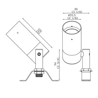 LT2603 — lampes LED de paysage, en laiton massif, laiton massif, étanches, IP65, éclairage de marche, arbres, plantes