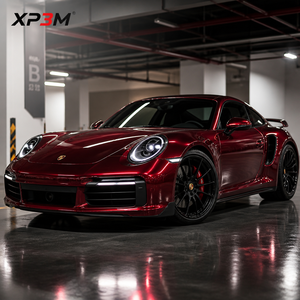 ฟิล์มใสกันรอยรถยนต์ XP3M Colden Auspicious Red OEM Gloss TPU สีแดงมงคล  ความหนา 7.5 มิล  ซ่อมแซมตัวเองได้ ป้องกันรอยขีดข่วน ป้องกันการเหลือง ขนาด 1.52x15 เมตร - Product Image 4