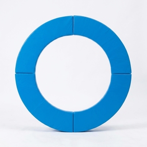 Housse de protection pour ressorts de <span class=keywords><strong>trampoline</strong></span> en PVC, personnalisable, faible MOQ, <span class=keywords><strong>prix</strong></span> de gros abordable, pour cadre de sécurité de <span class=keywords><strong>trampoline</strong></span> - Product Image 6