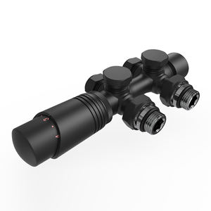 अंडरफ्लोर हाइड्रेनिक हीटिंग केंद्रीय प्रणाली के लिए पीतल थर्मोस्टैटिक रेडिएटर एच वाल्व पीतल - Product Image 5