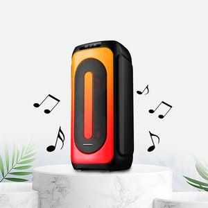 EDEN audio-altavoz con efecto de fuego para fiesta al aire libre, Altavoz Bluetooth dual de 10 pulgadas con caja de sonido con carrito - Product Image 4
