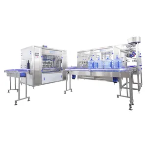 450BPH automatic 5 gallon water filling machine linear type 20liter bottling equipment