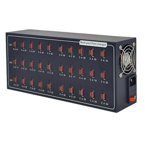 Stazione di Ricarica USB C PD da 800W con <span class=keywords><strong>80</strong></span> Porte, Caricatore Rapido ad Alta Potenza, Hub USB con Ventola di Raffreddamento Integrata per Scuole, ecc. - Product Image 5