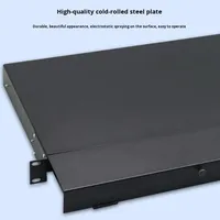 Nouveau panneau de brassage optique FTTH ODF de type tiroir, boîte de distribution optique, panneau de brassage à 12 fibres