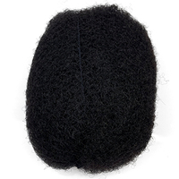 Extensions de Cheveux 100% Brésiliens Vierge Remy Afro Kinky Bouclés pour Tresses en Vrac, Sans Enchevêtrement, Dreadlocks Locs, Tresses Afro Élégantes