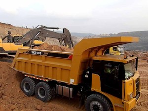 <span class=keywords><strong>Camion</strong></span> benne minier diesel puissant SKT90S 6x4 <span class=keywords><strong>de</strong></span> 60 tonnes pour l'exploitation minière en Chine - Product Image 5