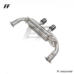 Collecteur d'échappement Catback en acier inoxydable personnalisé pour <span class=keywords><strong>Porsche</strong></span> <span class=keywords><strong>911</strong></span> 991/991.2 GTS Carrera 4 Système de tuyau de silencieux d'échappement - Product Image 4