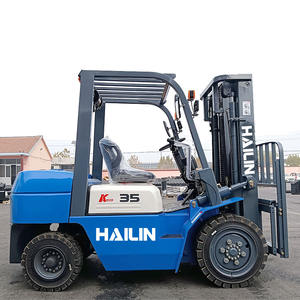 Ücretsiz kargo dizel Forklift 3 Ton 3.5 Ton 4 Ton 5 Ton japon motor rahat tüm arazi arazi forkliftler - Product Image 1
