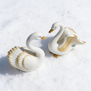 Juego de Figuras de Cisnes para Decoración del Hogar - Product Image 4