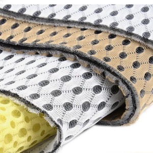 <span class=keywords><strong>Tissu</strong></span> Sandwich stockage sacs 6D 100% Polyester hexagone trou Net Sandwich maille <span class=keywords><strong>tissu</strong></span> <span class=keywords><strong>pour</strong></span> matelas vêtement femme robe - Product Image 2