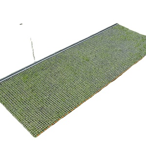 Tappeto Antiscivolo in Acciaio Zincato 6x6ft 3x6ft per Campo da Baseball, Tappeto Antiscivolo Tuff Yard per Trazione Manuale o con Veicolo, Prezzo di Fabbrica - Product Image 1