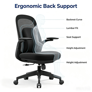 Sillas <span class=keywords><strong>de</strong></span> Oficina Ergonómicas Ejecutivas Cómodas a <span class=keywords><strong>Precio</strong></span> Económico, <span class=keywords><strong>Silla</strong></span> Giratoria <span class=keywords><strong>de</strong></span> Malla, <span class=keywords><strong>Silla</strong></span> <span class=keywords><strong>de</strong></span> Oficina Giratoria con Ruedas - Product Image 4