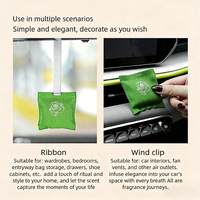 Sachets parfumés suspendus personnalisés OEM en gros pour placard, armoire, voiture – Désodorisant décoratif portable longue durée – Idéal pour voiture, maison, hôtel