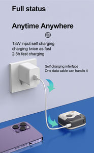 Wisdom-Tech พาวเวอร์แบงค์ 20000Mah 22.5Wไร้สายสําหรับอะแดปเตอร์โทรศัพท์มือถือใหม่<span class=keywords><strong>Electronics</strong></span>สิ่งประดิษฐ์แล็ปท็อปเป้หนัง - Product Image 3