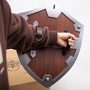 Vente chaude The Legend of <span class=keywords><strong>Zelda</strong></span> Blue Hylian Shield Équipement de jeu pour cosplay - Product Image 6