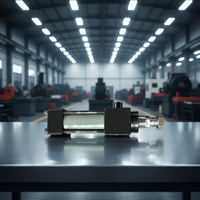 Vente directe usine – Offre spéciale : Vérin hydraulique à double effet personnalisé pour charges légères et lourdes, idéal pour tracteurs agricoles