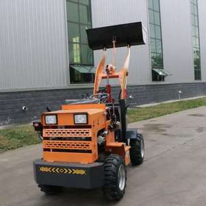 Máy xúc bánh lốp Hengli Electric 4x4, máy đào nhỏ nhất Trung Quốc, máy xúc mini phía trước, bảo hành động cơ 1 năm - Product Image 6