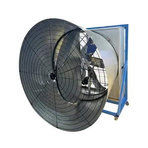 Promotion price poultry automatic large air butterfly cone exhaust fan for farm greenhouse air cooling system
