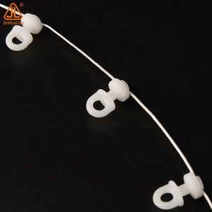 Glissières en plastique S Ruflette Wave Ripple Fold Curtain Track Rails Runners pour motoriser - Product Image 1