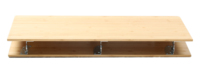 Table d'extérieur pliante Portable pieds en aluminium réglables meubles de plage modernes multifonctionnels en bambou pour l'utilisation de jardin de Camping