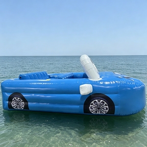 Gommone trainabile in PVC resistente all'acqua salata, anti-UV e impermeabile per auto, ideale per mare, spiaggia e <span class=keywords><strong>marina</strong></span> - Product Image 6