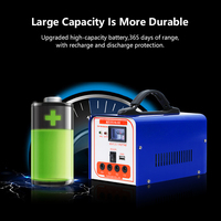 Système d'énergie domestique ALLTOP, très vendu, 40W, portable, hors réseau, mini-système d'alimentation, ampoule, silicium polycristallin, batterie au plomb-acide