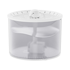 Fontaine à eau automatique pour animaux de compagnie Dudupet, distributeur électrique silencieux de 3L pour chiens et chats, en plastique détachable - Product Image 2