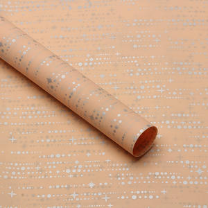 <span class=keywords><strong>Film</strong></span> d'emballage numérique semi-rigide mat imperméable Seewin PP 56cm X 56cm pour bouquets de fleurs, fleuristes, fournitures artistiques - Product Image 5