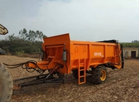 Machine de transformation agricole tracteur conduit canne à sucre légume jardin engrais Composter épandeur de résidus