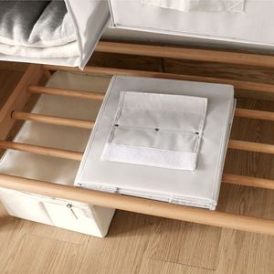 Sac de rangement suspendu multicouche en tissu Oxford, cintre en tissu lavable pour vêtements de placard, organisateurs de chaussettes de nuit pour le salon - Product Image 5