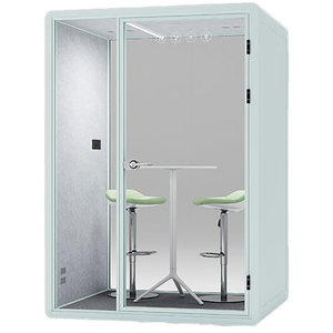 Cabina de teléfono portátil moderna, cápsula de aislamiento acústico, función extensible para edificio de oficinas, sala de estar al aire libre, parque, Color opcional - Product Image 4