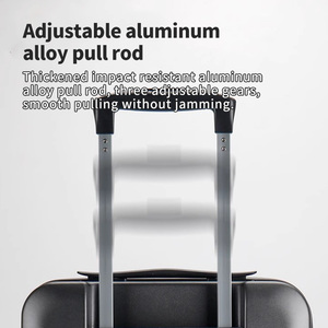 OEM Factory 3 Pcs Set Luggage Hard Shell <strong>Small</strong> Multifunctional 20 24 28 Inch Custom <strong>Black</strong> Travel <strong>Suitcase</strong> on Wheels Luggage - Product Image 3