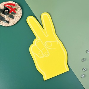 Gros Logo personnalisé mousse doigt grand EVA main gants fan de sport applaudissements pour les jeux de football de football - Product Image 3