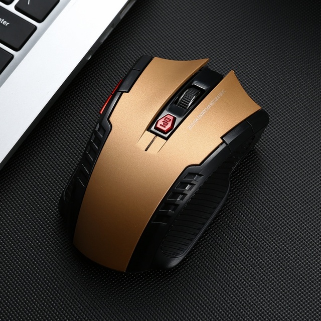 2.4G USB Optical Wireless Gaming Mouse Mini Ergonomic LED Backlit Right-Handed for PC/Laptop