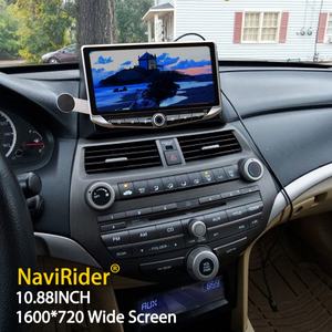 10.88" Android Qled Screen for Honda Accord 7 2003-2008 Type-C Charging Mobile <b>Holder</b> GPS Multimedia Video Player Carplay Stereo - Product Image 1