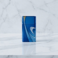 Offre Spéciale – Boîte à cigarettes en fer blanc personnalisée pour 10 cigarettes, avec logo sur mesure, couvercle à charnière, emballage artisanal en matériaux recyclés