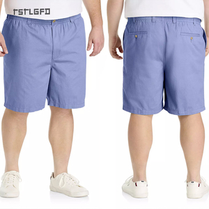 Pantalones Cortos de Algodón para Hombre, Talla Grande, Cintura Elástica, 100% Algodón Jersey Grueso, Certificado GOTS, Logotipo Personalizado, Estilo Urbano Minimalista - Product Image 2