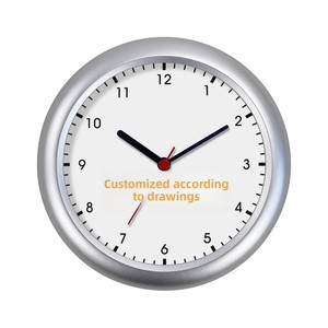<span class=keywords><strong>Horloge</strong></span> murale moderne transfrontalière, best-seller, sans perçage, autocollante, étanche, anti-poussière, à piles, pour salles de bain et cuisines - Product Image 5