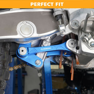 NICECNC - Enlace de Bajada de Suspensión de 1.5'' para <span class=keywords><strong>Yamaha</strong></span> <span class=keywords><strong>YZ</strong></span> <span class=keywords><strong>125</strong></span> 250 YZ250 2006-2021 <span class=keywords><strong>2022</strong></span> 2023 2024 YZ250X 2016-2023 - Product Image 2