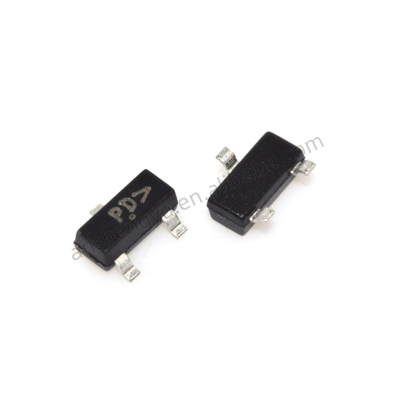 Copoer новый оригинальный BSS84LT1G BSS84 PD микросхема MOSFET P-CH с алюминиевой крышкой, 50В 130MA SOT23-3 МОП-транзистор поверхностного монтажа Интегральные схемы