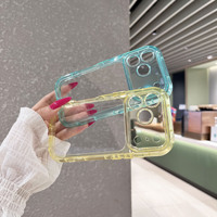 Coque de protection transparente arc-en-ciel style Bestie pour iPhone 18 Pro Max, compatible avec les modèles iPhone 17, 16, 15, 14, 13