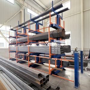 פרופיל צינור פלדה מדפי אחסון פלדה גלגול החוצה מדפים צינור טלסקופי צינור פלדה כבד - Product Image 6